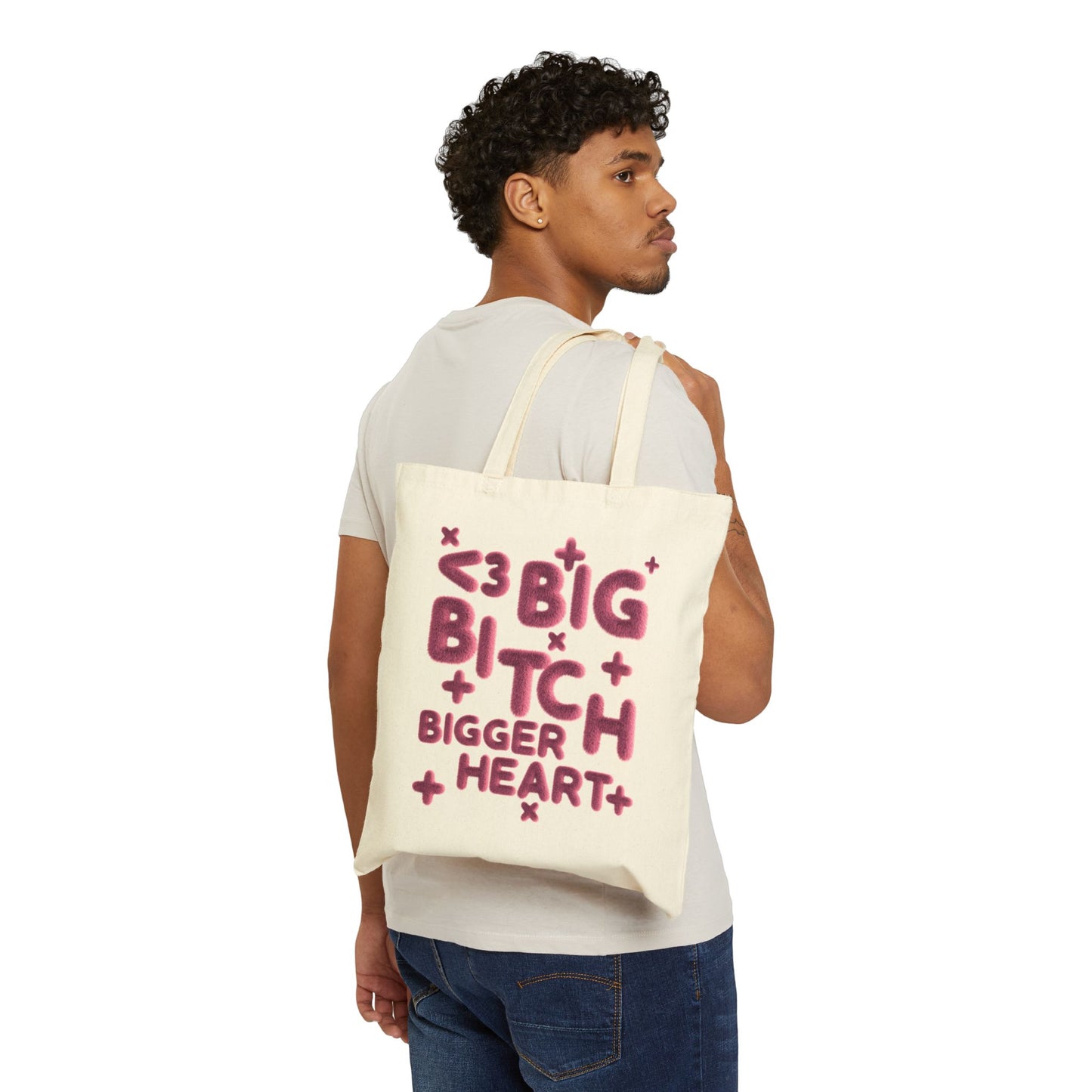 Big Bitch Bigger Heart Tote Bag