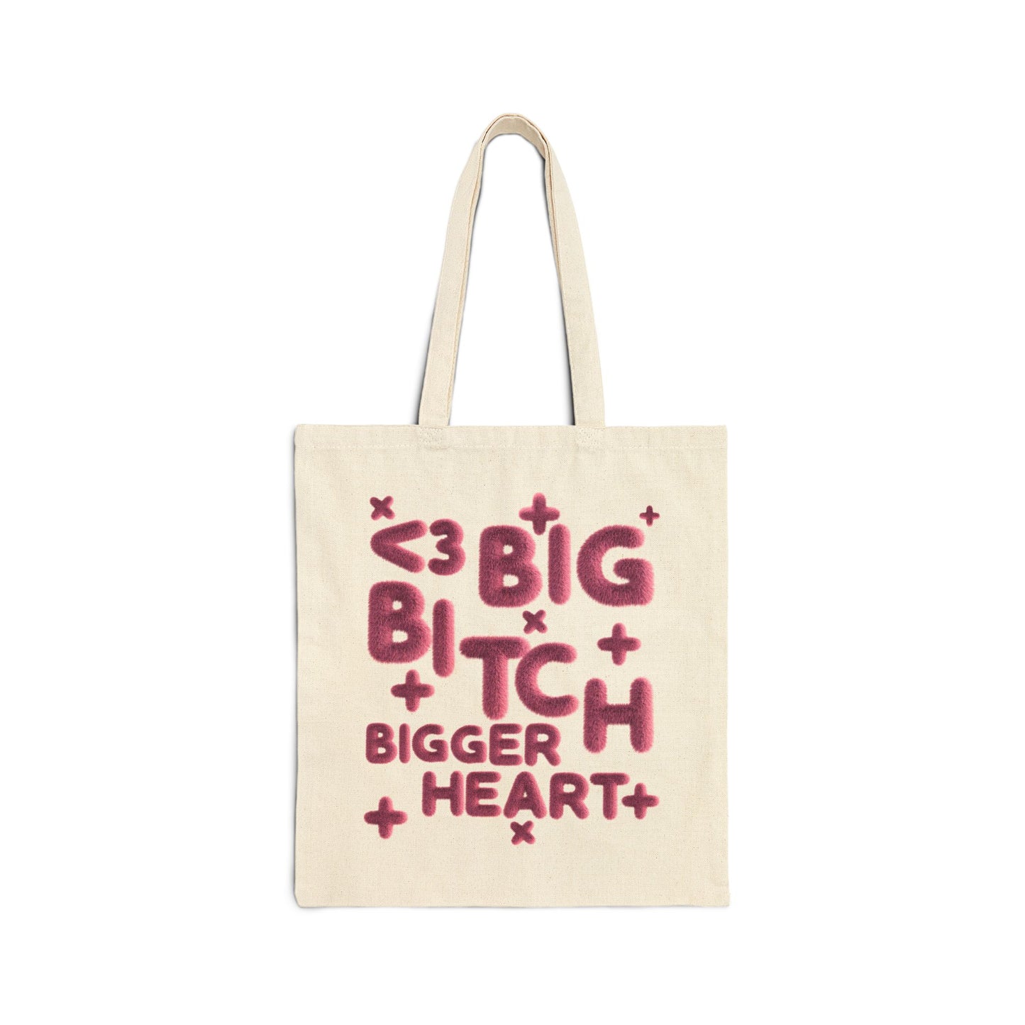 Big Bitch Bigger Heart Tote Bag